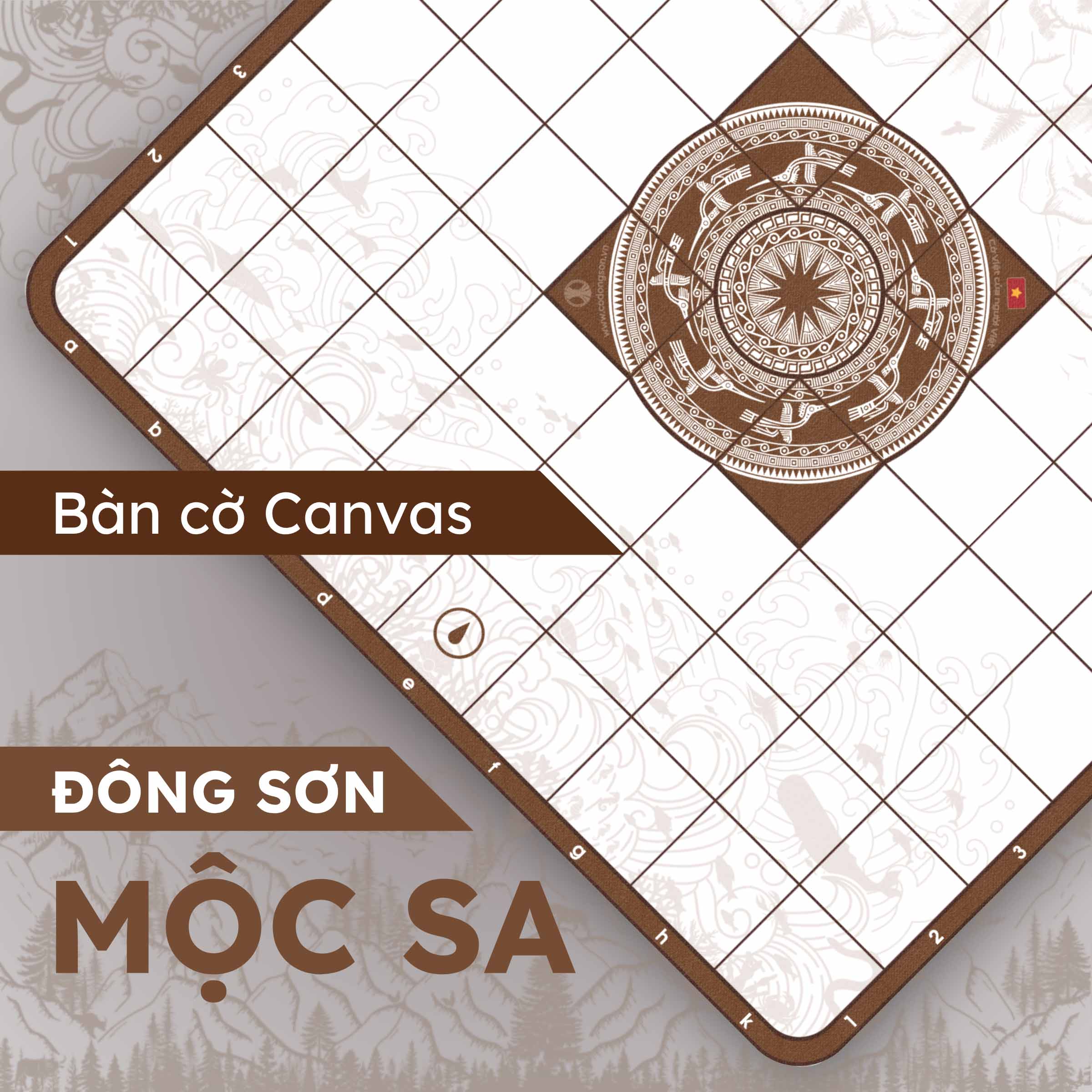 Bàn cờ Canvas Đông Sơn Mộc Sa