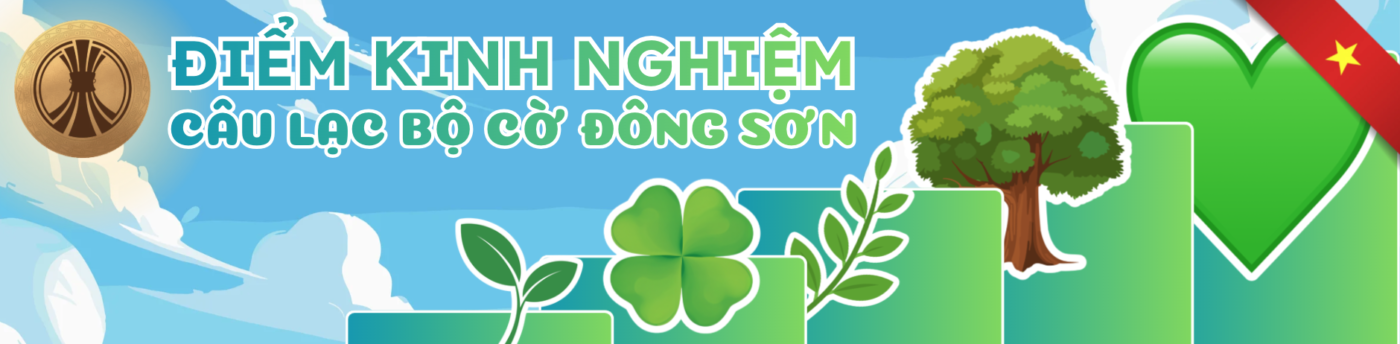 Bảng Xếp Hạng Điểm Kinh Nghiệm - CLB Cờ Đông Sơn
