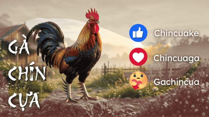 Hình ảnh đồ họa Gà Chín Cựa oai vệ cùng mini-game bình chọn tên gọi vui nhộn như Chincuake, một phần sính lễ truyền thuyết trong board game Cờ Đông Sơn.