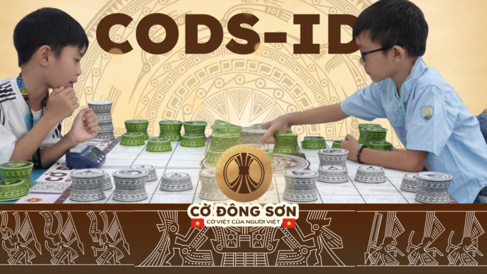 Hình ảnh minh họa mã định danh CODS-ID, tấm thẻ căn cước để kỳ thủ ghi nhận kết quả luyện tập, tích lũy điểm elo và tham gia bảng xếp hạng Cờ Đông Sơn.